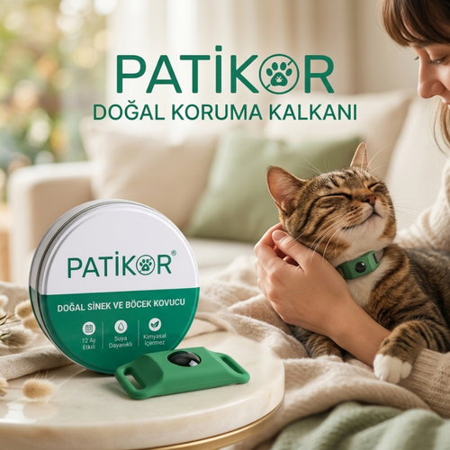PatiKor™ - Yıl Boyu Sinek ve Böcek Koruyucu